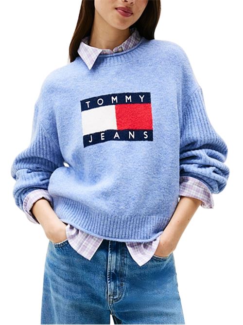 Maglione con bandiera in misto lana Tommy Jeans | DW0DW21782DZ1